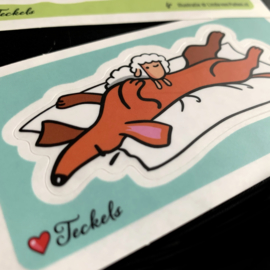 Love Teckels 5 Stickers Set