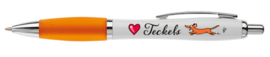 Love Teckels Pen Oranje