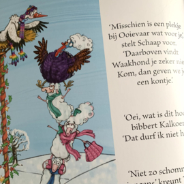 Prentenboek, Deel 3, 'Een warme kerst voor Schaap & Teckel'