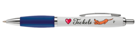 Love Teckels Pen DONKERBLAUW