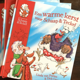 Prentenboek, Deel 3, 'Een warme kerst voor Schaap & Teckel'