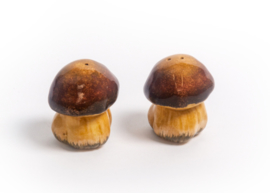 model Peper en zoutstel Cantharel / Champignon 8 cm