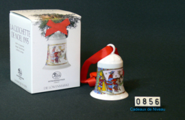 1995 Kerstklokje porselein, Hutschenreuther