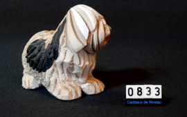 Handgemaakt uit Uruquay model Old Englissch Scheep Dog