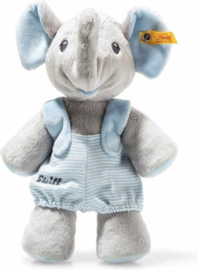 241673 Steiff Trampili Olifant blauw 24 cm.