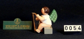 650/14A  Orkest : Grunhainichener Engel met Harp- zittend