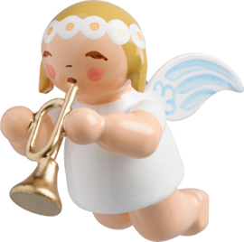6307/36-  Zwevende Engel, klein- met trompet ,