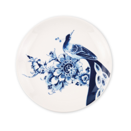 Royal Delft model Peacock Symphony Dessertbord- coupe