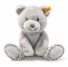 241543 Baby vriendjes Bearzy Teddybeer grijs 28 cm
