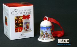 2000 Kerstklokje porselein, Hutschenreuther