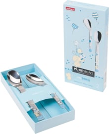 2500200 Puresigns Kinderbestek One Topis 2 delig