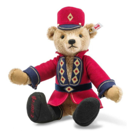 006876 Teddybeer notenkraker 32cm met speeldoos