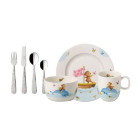 Villeroy & Boch Happy as a bear Kinderservies premium porselein 7-delig