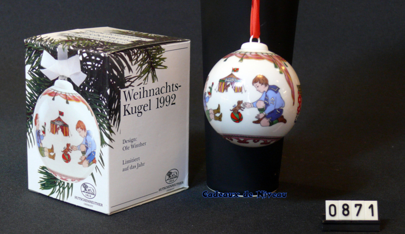 1992 Kerstbal Porselein, Hutschenreuther