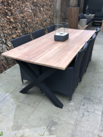 Eettafel teakhout