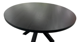 Ronde eiken eettafel