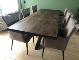 Eettafel notenhout