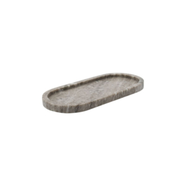 MERAKI TRAY MARBLE OVAL