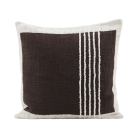 HOUSE DOCTOR CUSHION YARN BROWN