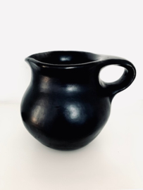 BLACK POTTERY JAR