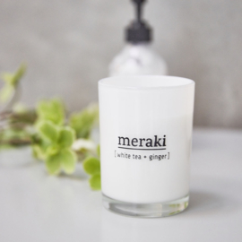 MERAKI GEURKAARS WHITE TEA & GINGER