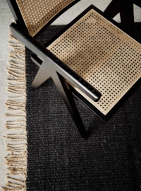 TMM HEMP DEURMAT 60X90 ZWART