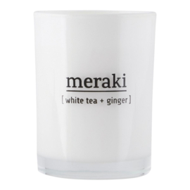 MERAKI GEURKAARS WHITE TEA & GINGER