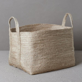 THE DHARMA DOOR LARGE JUTE BASKET