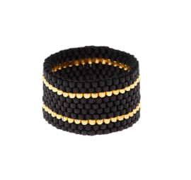 SIDAI DESIGNS wide woven RING