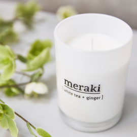 MERAKI SCENTED CANDLE WHITE TEA & GINGER