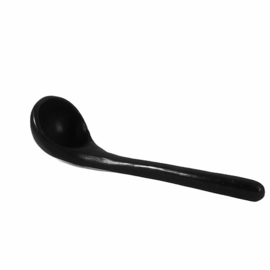 BLACK POTTERY DIPPER