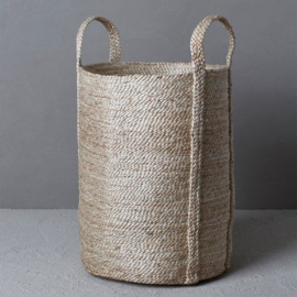 THE DHARMA DOOR LAUNDRY JUTE BASKET