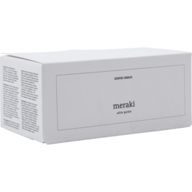MERAKI GEURKAARS WHITE GARDEN SET VAN 2
