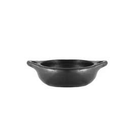 BLACK POTTERY RONDE SCHAAL HANDVAT