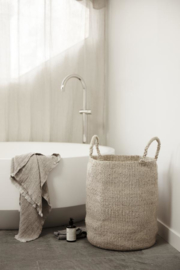 THE DHARMA DOOR LAUNDRY JUTE BASKET