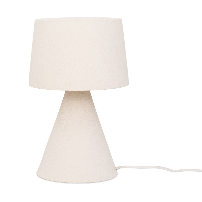 UNC LUCE TAFELLAMP - TIJDLOOS DESIGN IN MAT WIT KERAMIEK