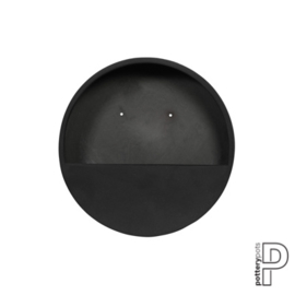 Pottery Pots Wally XS Black (D30cm)