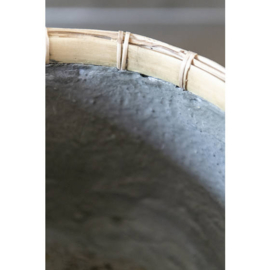 Pottery pots Bohemian bamboo Pablo XL
