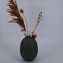 Mansion atmosphere Vase Saint Denis green (egg)