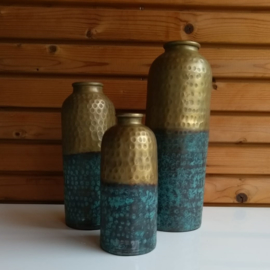 Bob Bottle vase  Patina