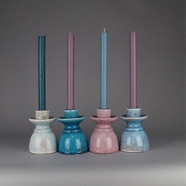 Brynxz candleholder / kaarsenhouder licht blue