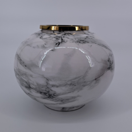 Mansion atmosphere Vase Monterado White Marble