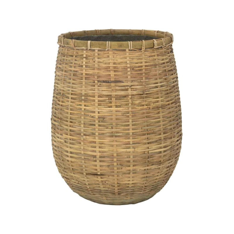 Pottery pots Bohemian bamboo Pablo XL ( verkrijgbaar vanaf eind september 2022. Reserveren is mogelijk)
