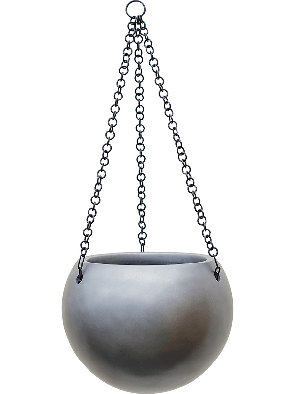 Baq Gradient hanging globe matt grey (D24)