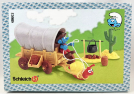 Smurf western met kar 40603