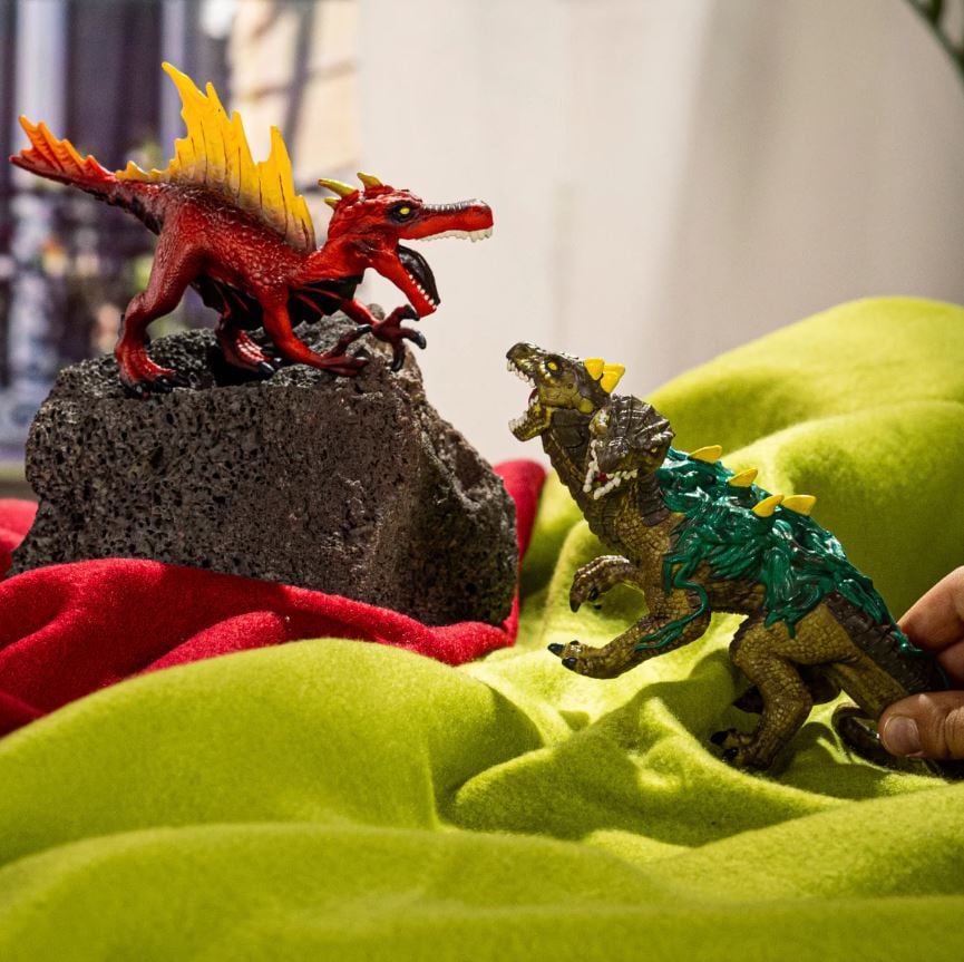 Vuursaurus vs. jungle hagedis 70834
