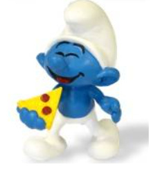 pizza smurf 20849