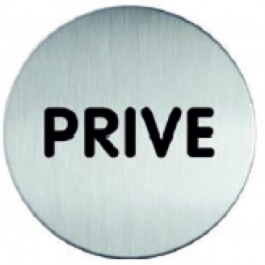 RP54 RVS pictogram PRIVE