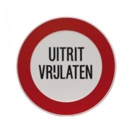 GA001 uitrit vrijlaten 24cm rond