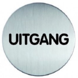 RP52 RVS pictogram UITGANG